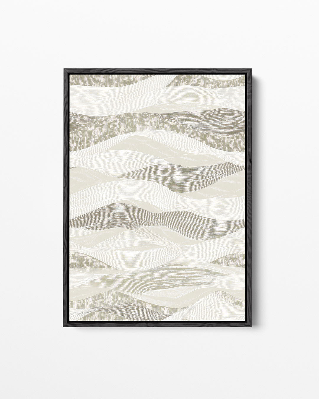 Golvende lijnen – staand wanddecoratie kunstwerk