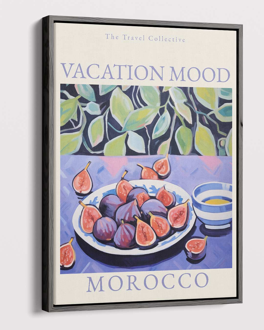 Vakantiegevoel Marokko – canvas wanddecoratie in portret formaat