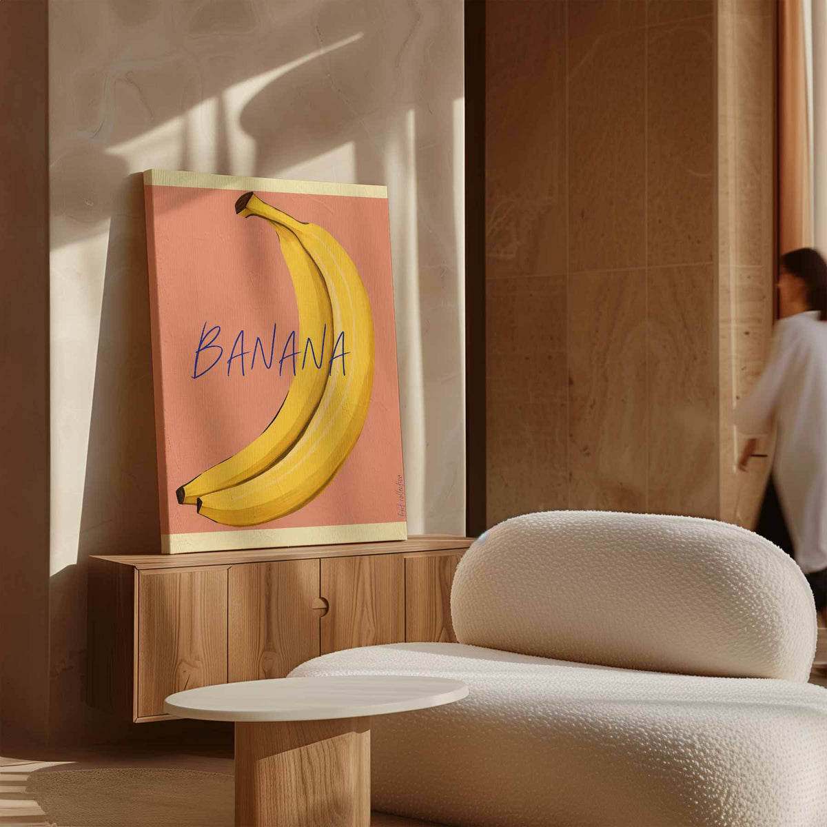 Bananen – staand kunstwerk voor modern interieur