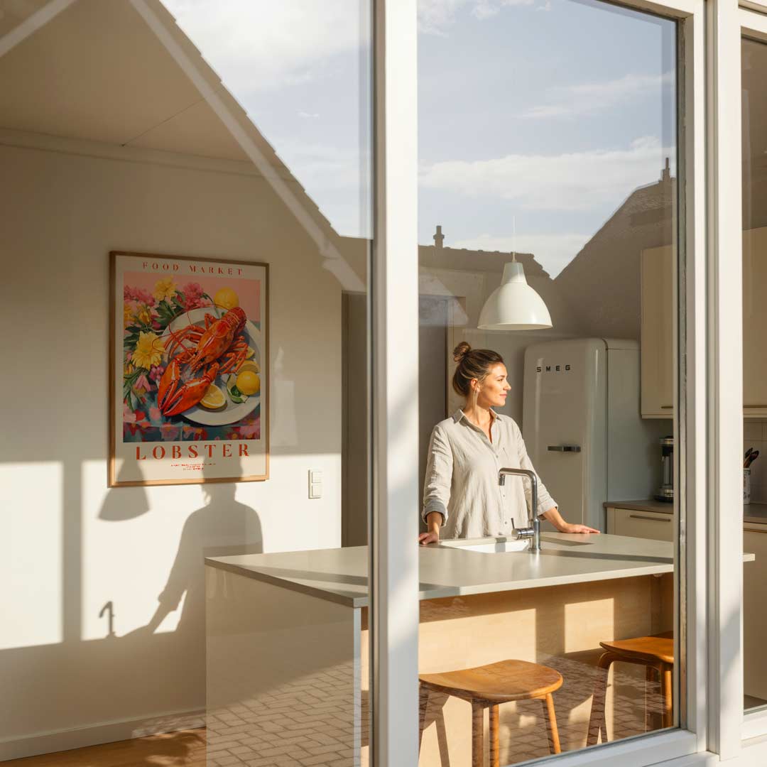 Lobster Delight – keukenposter in staand formaat