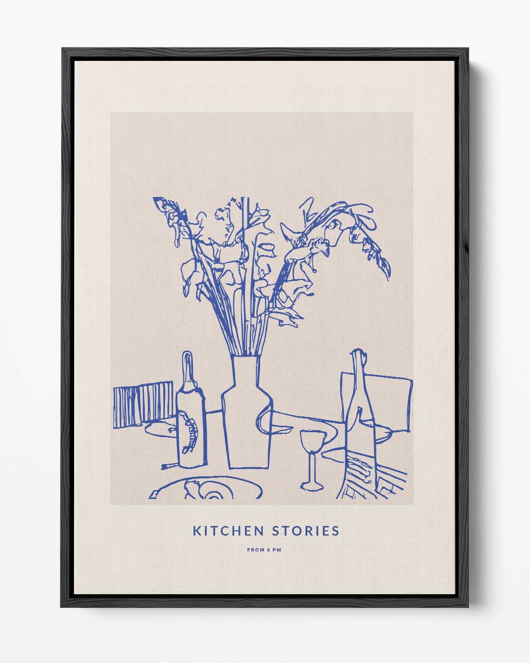 Keukenverhalen 8PM – portret kunstwerk als wanddecoratie