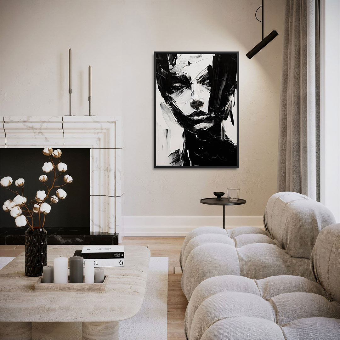 Abstracte – moderne staande wandkunst