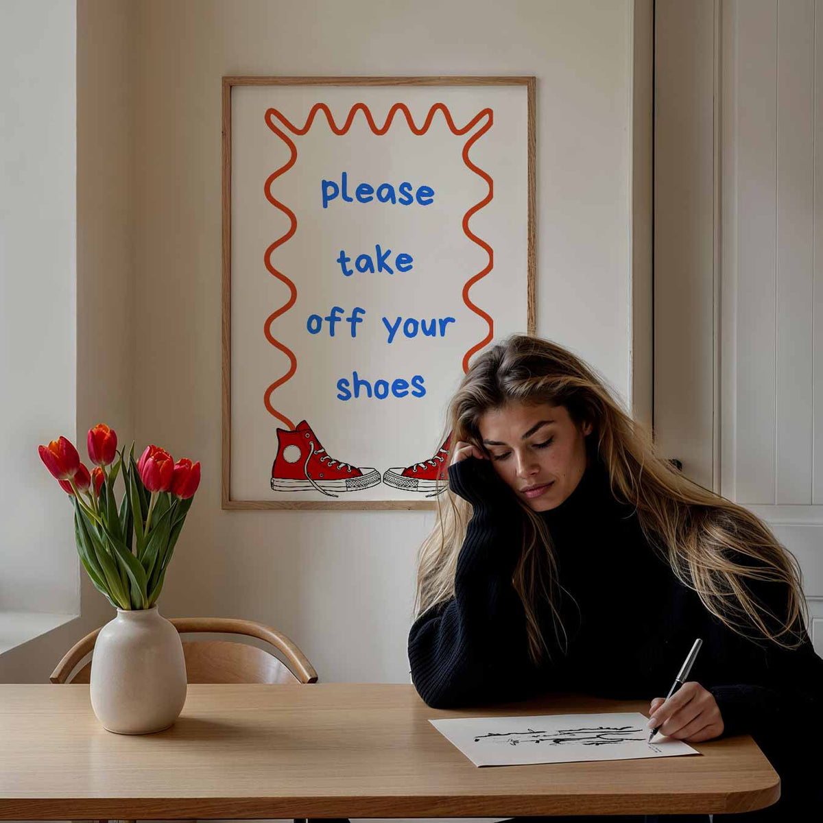 Gezellige Schoenen Uit – quotes portret poster, afbeelding 7