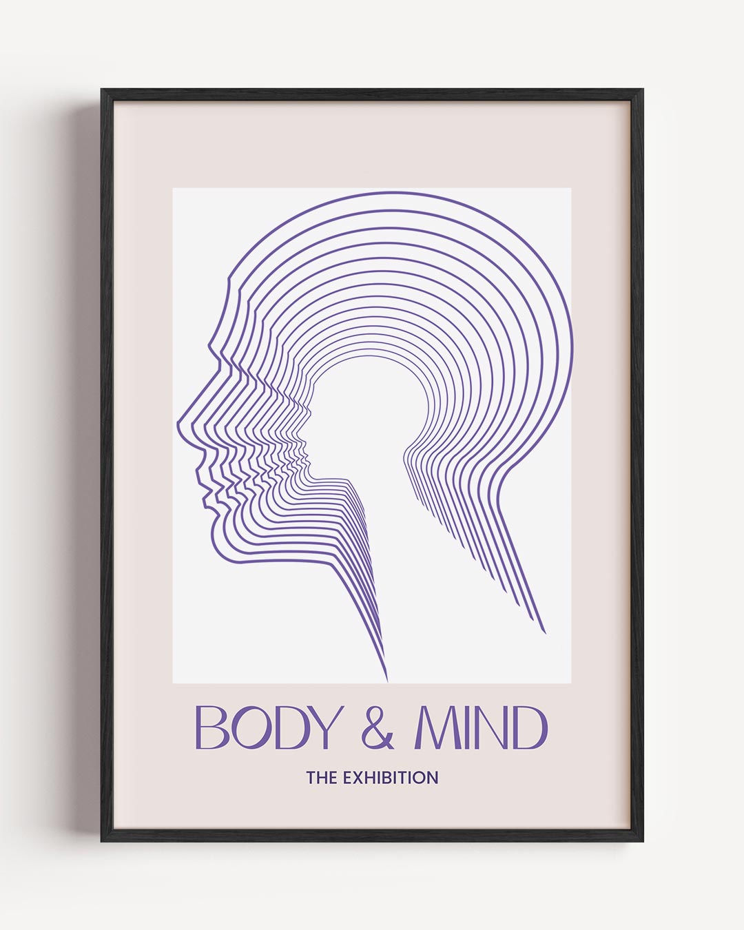 Body & Mind Expositie – mindfulness portret poster als wanddecoratie