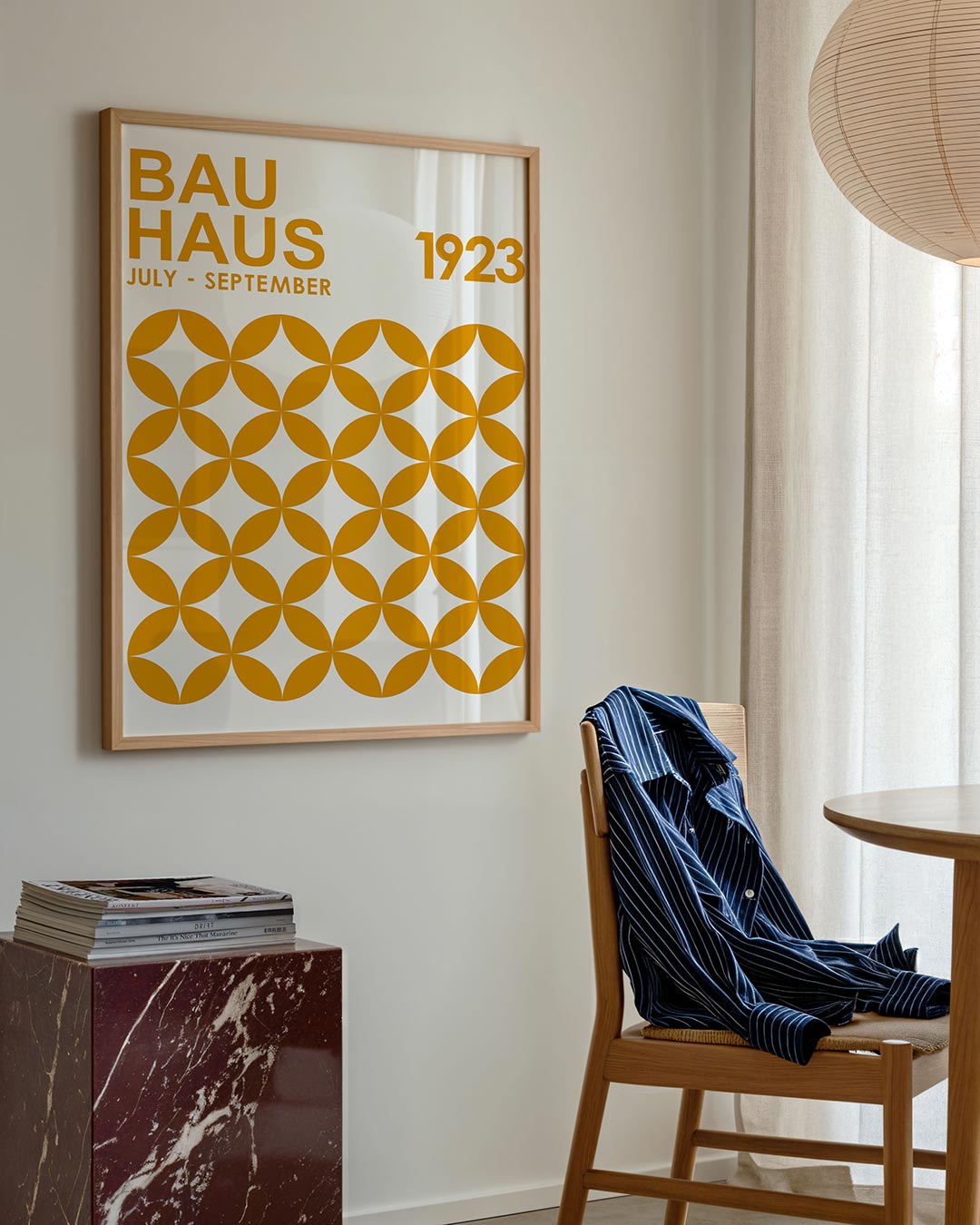 Abstracte – geometrische poster in Bauhaus-stijl van WallArtistic