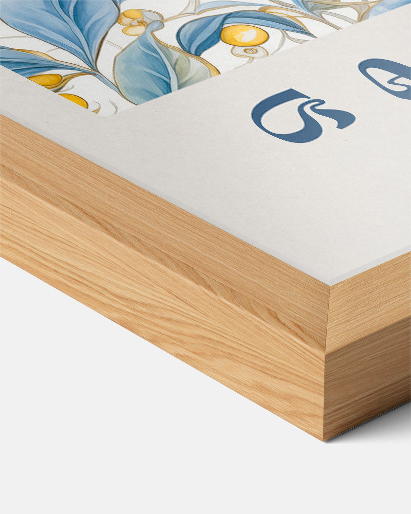 Botanische Tuinposter - Parijs – staande keuken wanddecoratie van WallArtistic
