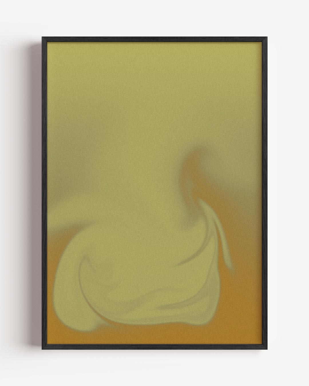 Moderne Abstracte Vlammen – kleurrijke abstracte portret poster als wanddecoratie