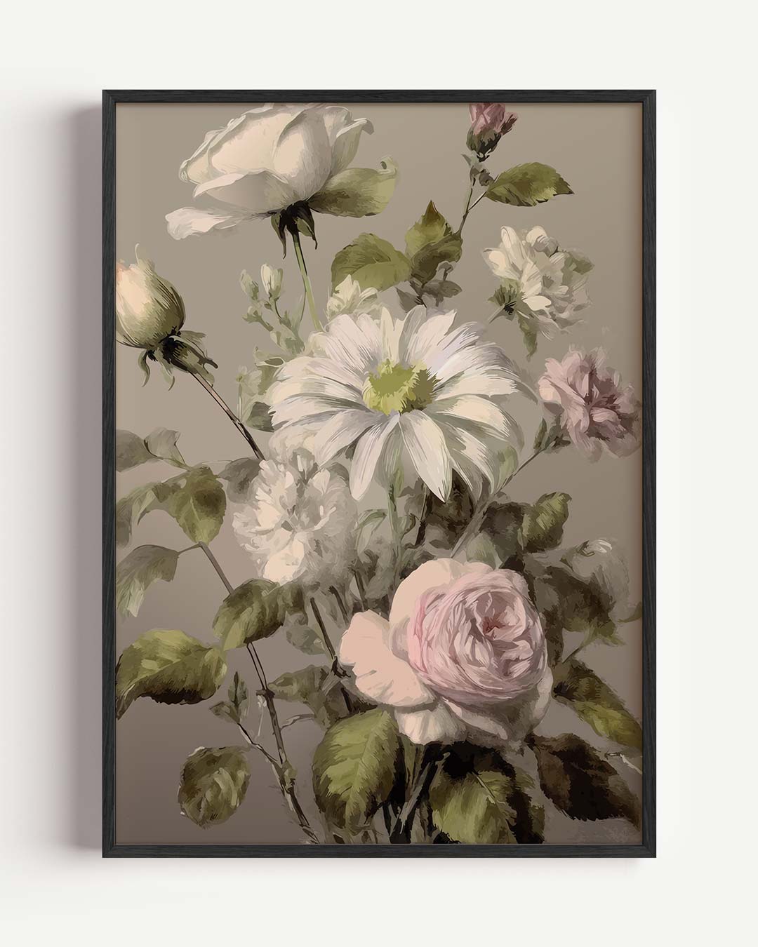 Botanische Bloemenpracht – bloemen portret poster als wanddecoratie