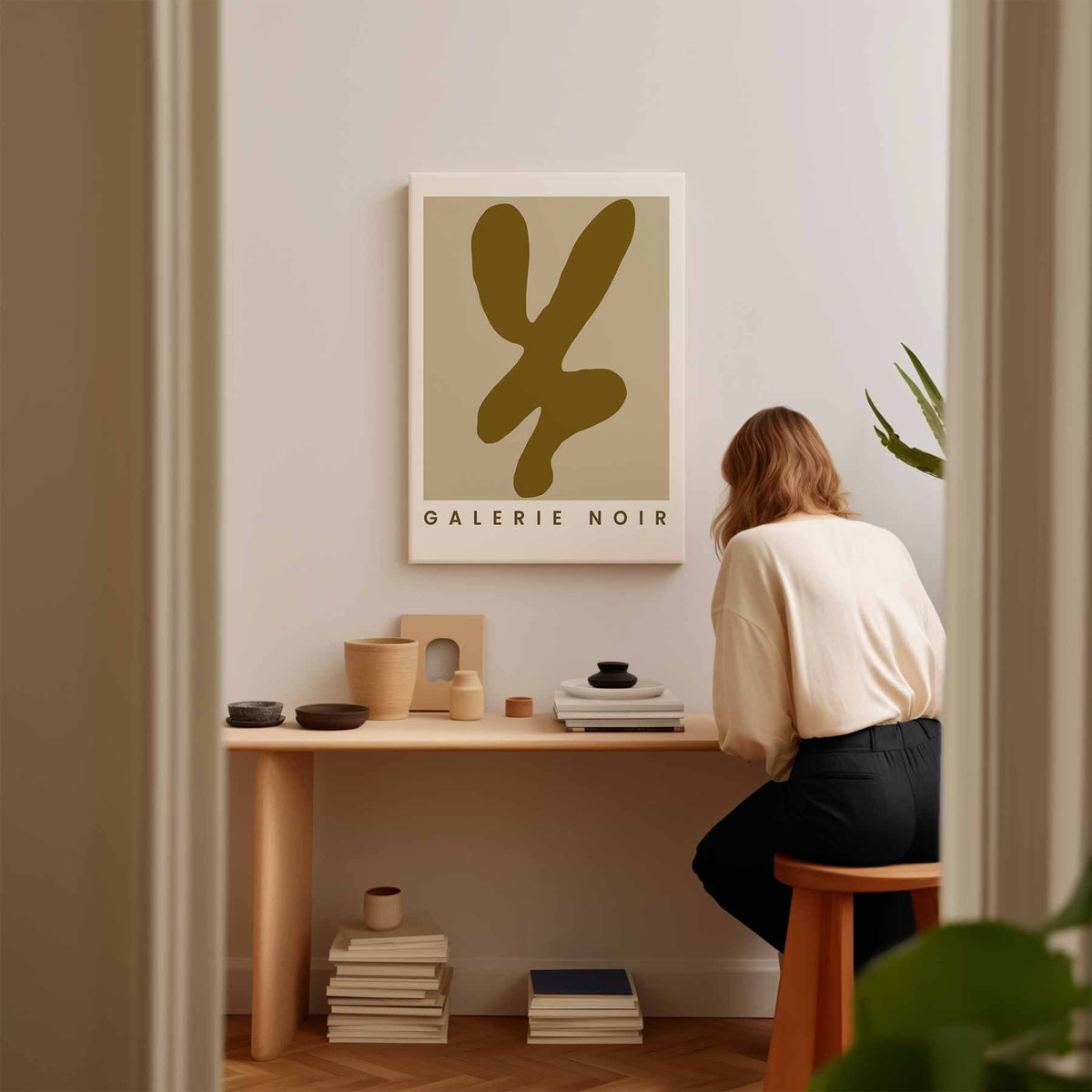 Aards Gevoel – staand kunstwerk voor modern interieur