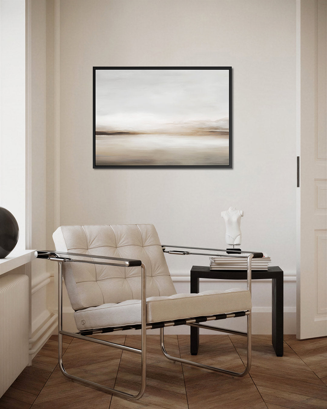 Rustige landschapstinten – kunstwerk op canvas, dibond of plexiglas