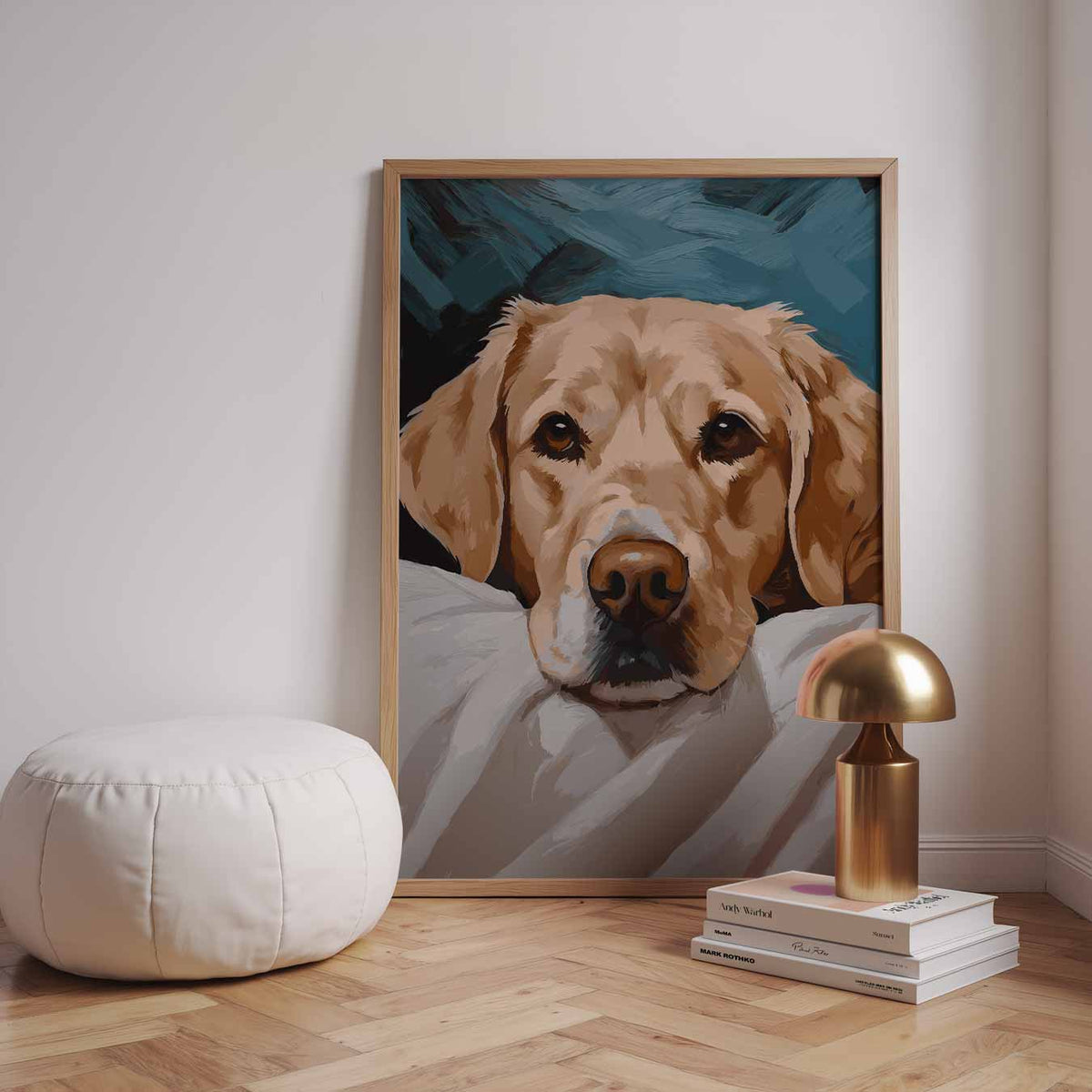 Knusse Labradors Dierenposter – dieren poster in staand formaat