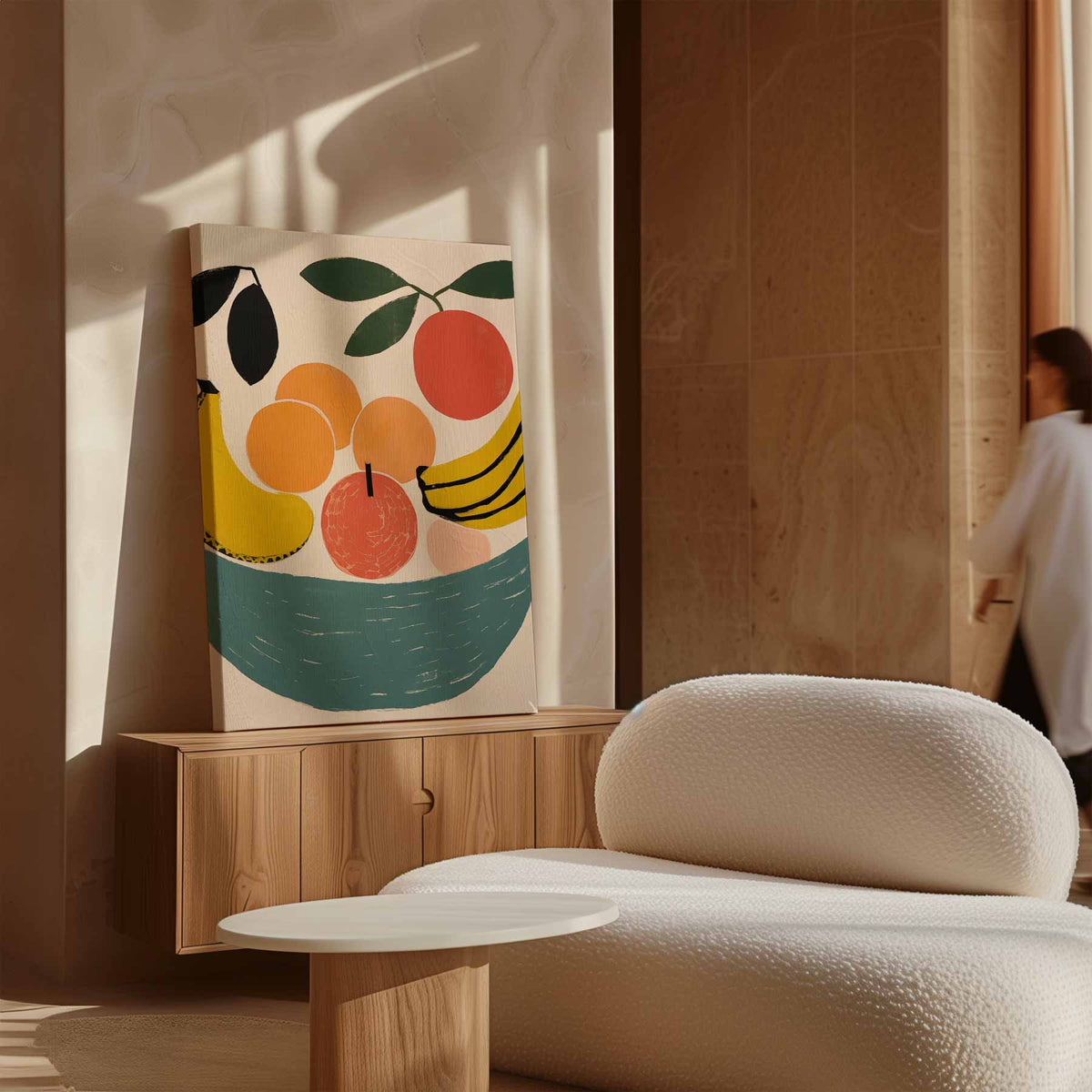 Vrolijk Fruit – portret kunstwerk als wanddecoratie, afbeelding 16