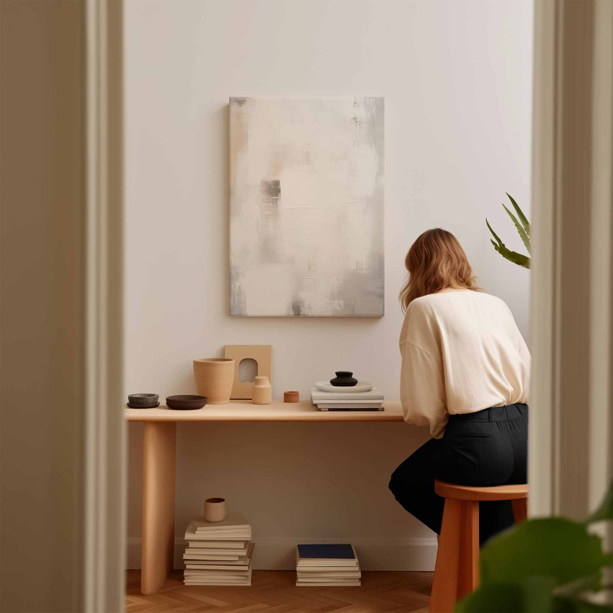 Rustgevende Vergezichten – portret kunstwerk als wanddecoratie, afbeelding 17