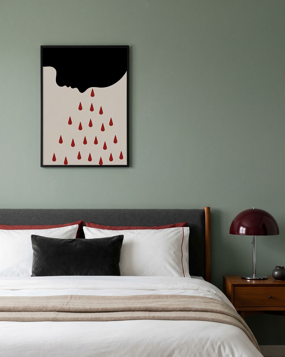 Vorm en contrast – geometrische poster in Bauhaus-stijl van WallArtistic