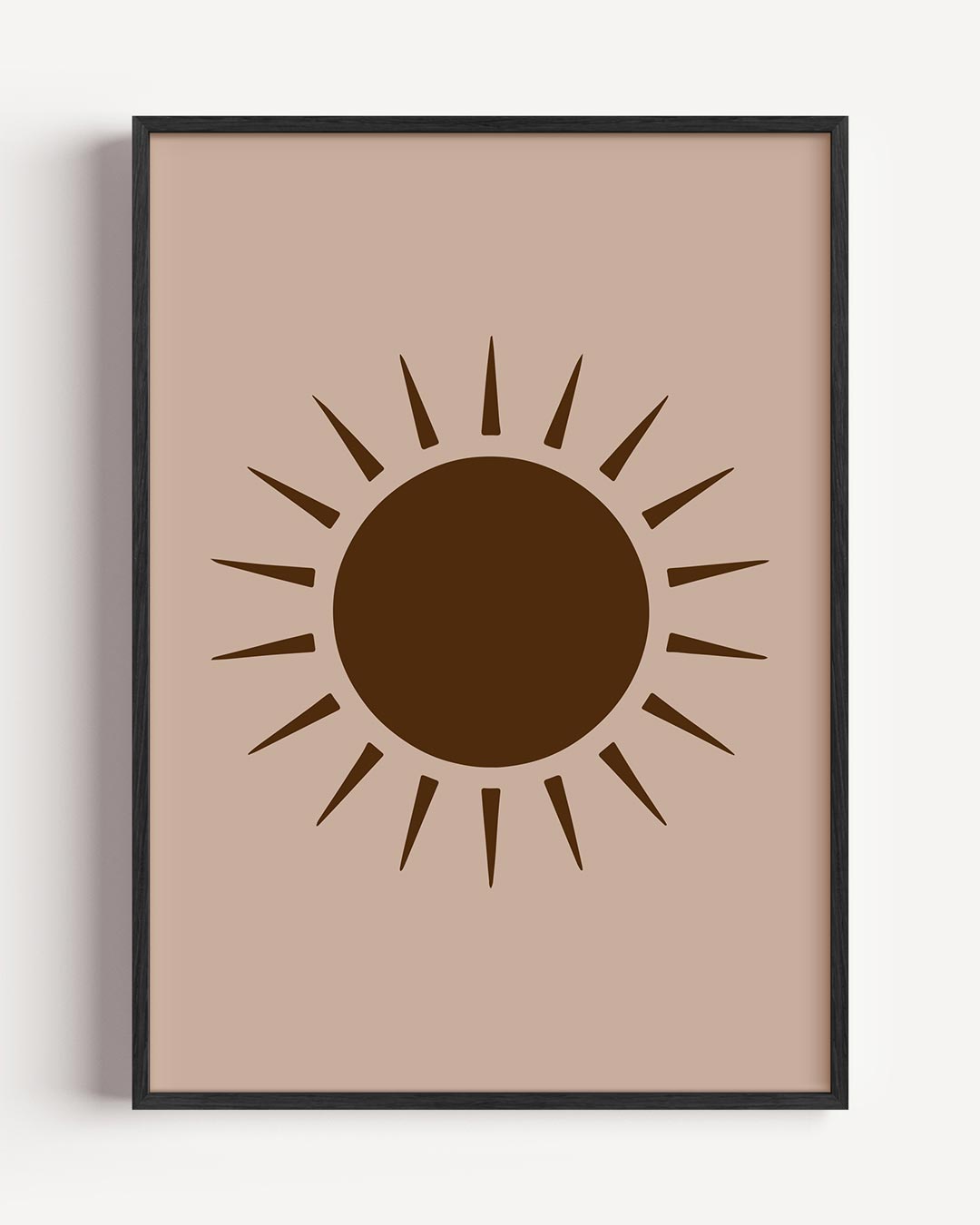 Zonsopkomst Wanddecoratie – zomer portret poster als wanddecoratie