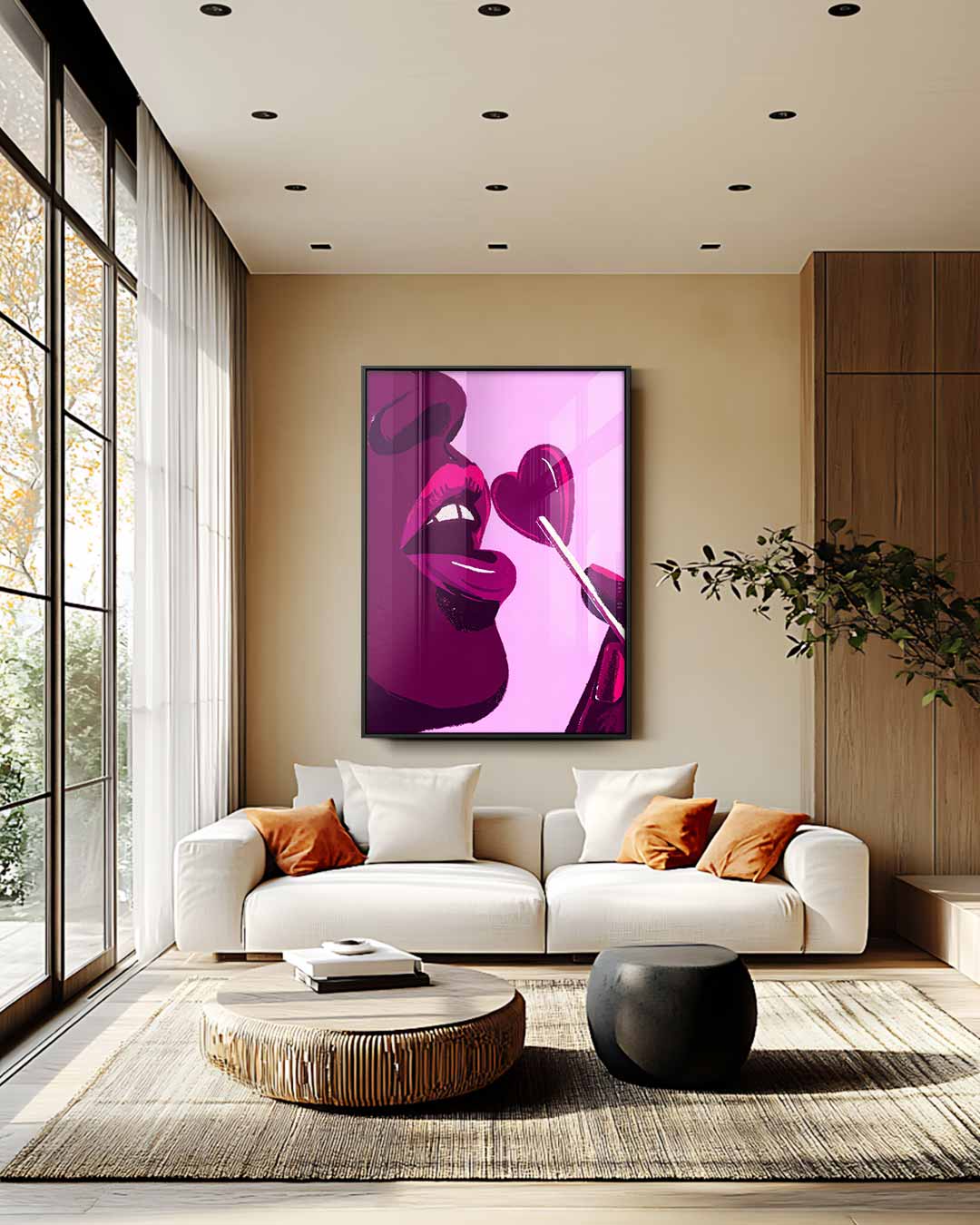 Zoete Verleiding – staand kunstwerk voor modern interieur