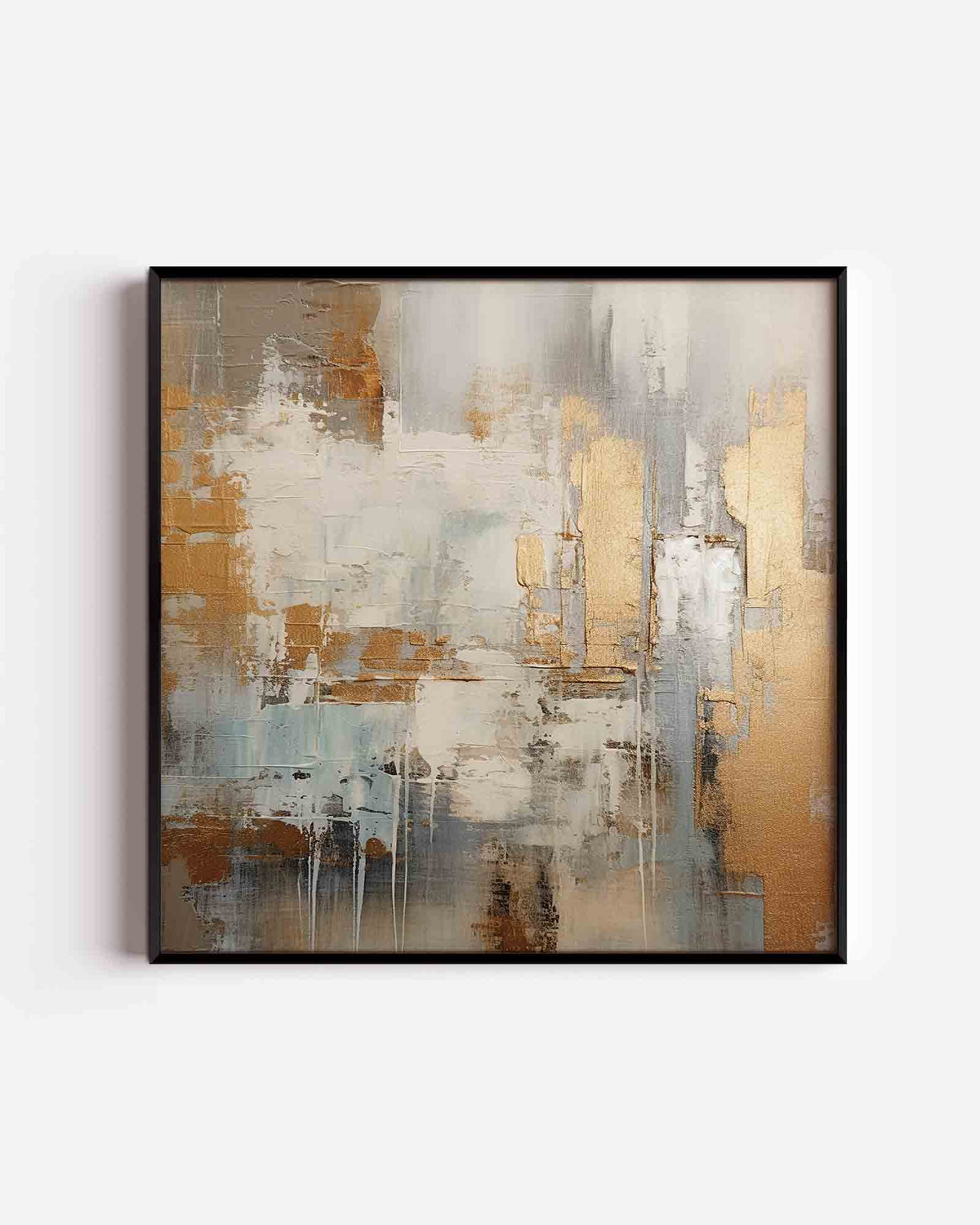 Abstracte textuur – abstracte textuur vierkante poster als wanddecoratie
