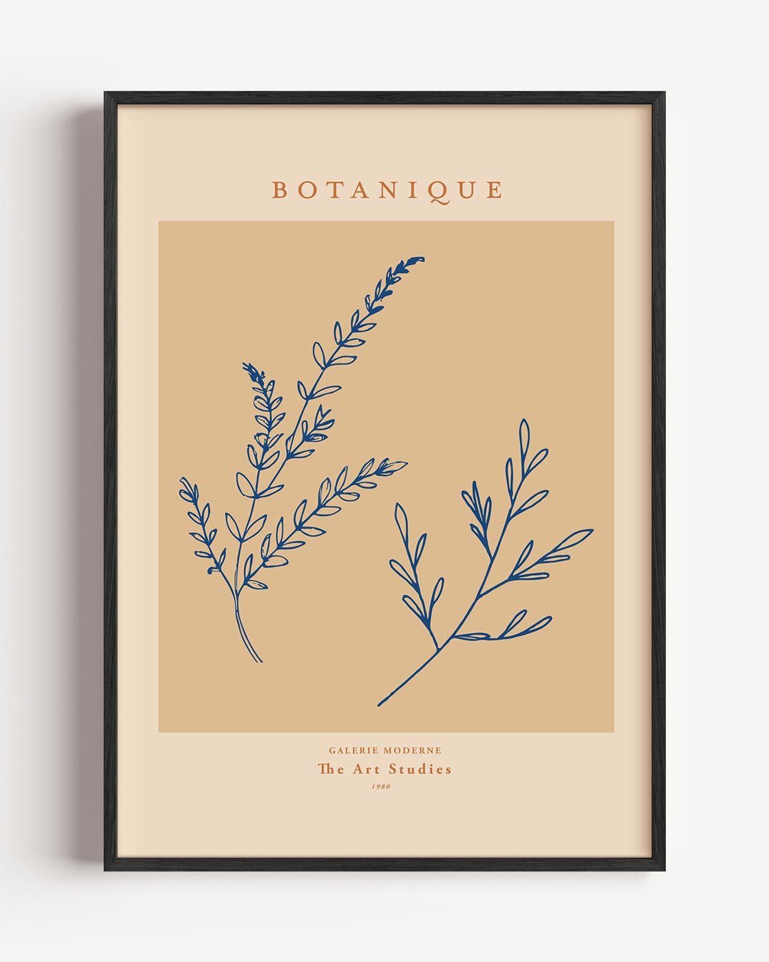 Botanique Kunstposter – bloemen portret poster als wanddecoratie