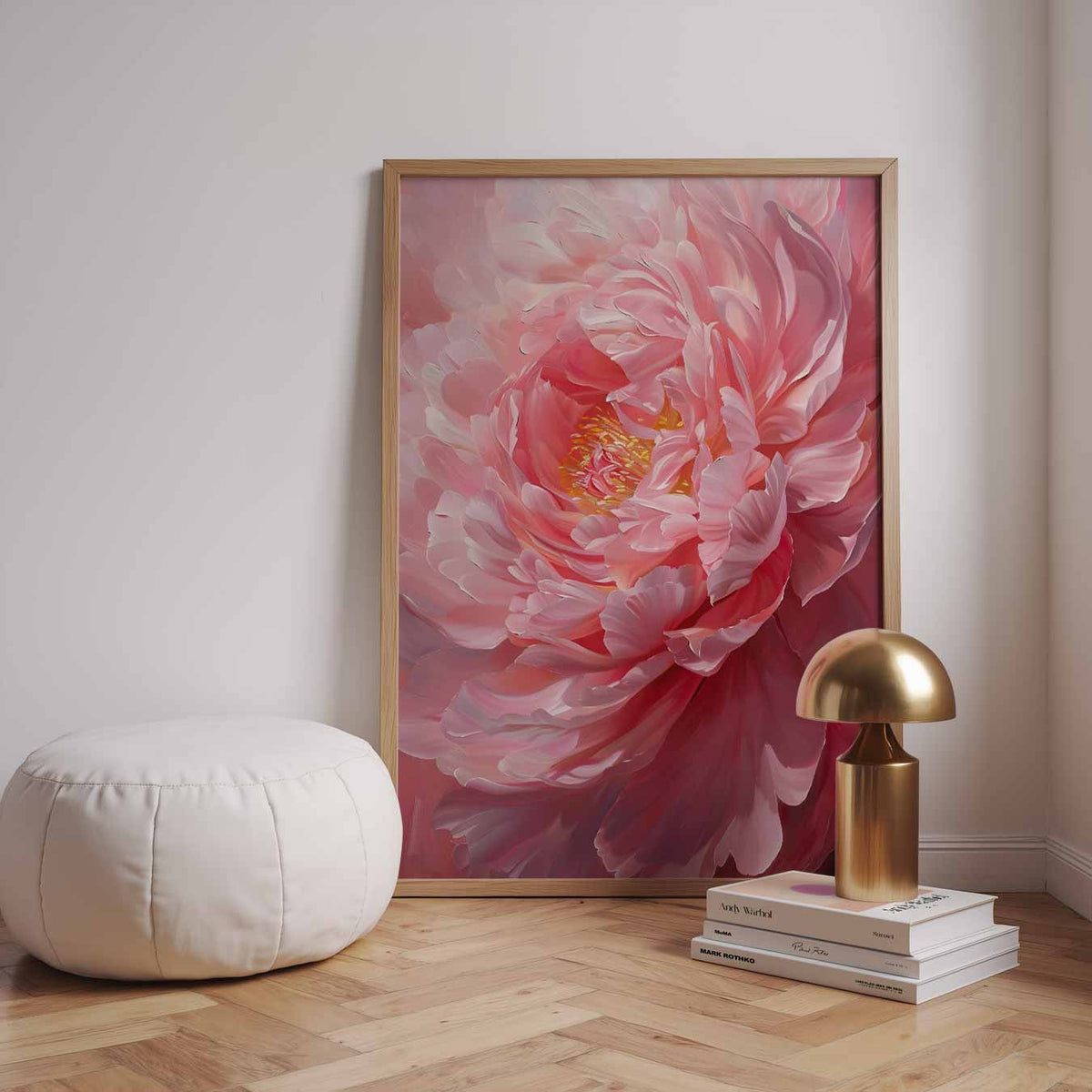 Betoverende Bloemenpracht – urban poster in staand formaat