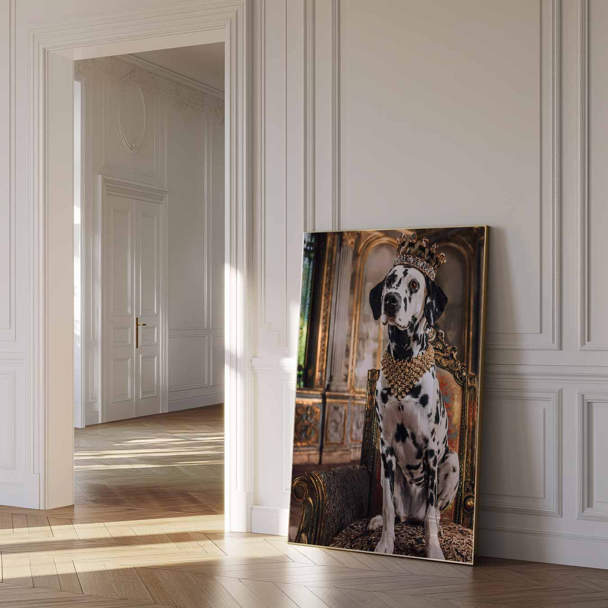 Koninklijke Dalmatier Wandposter – dierenposter als moderne staande wanddecoratie