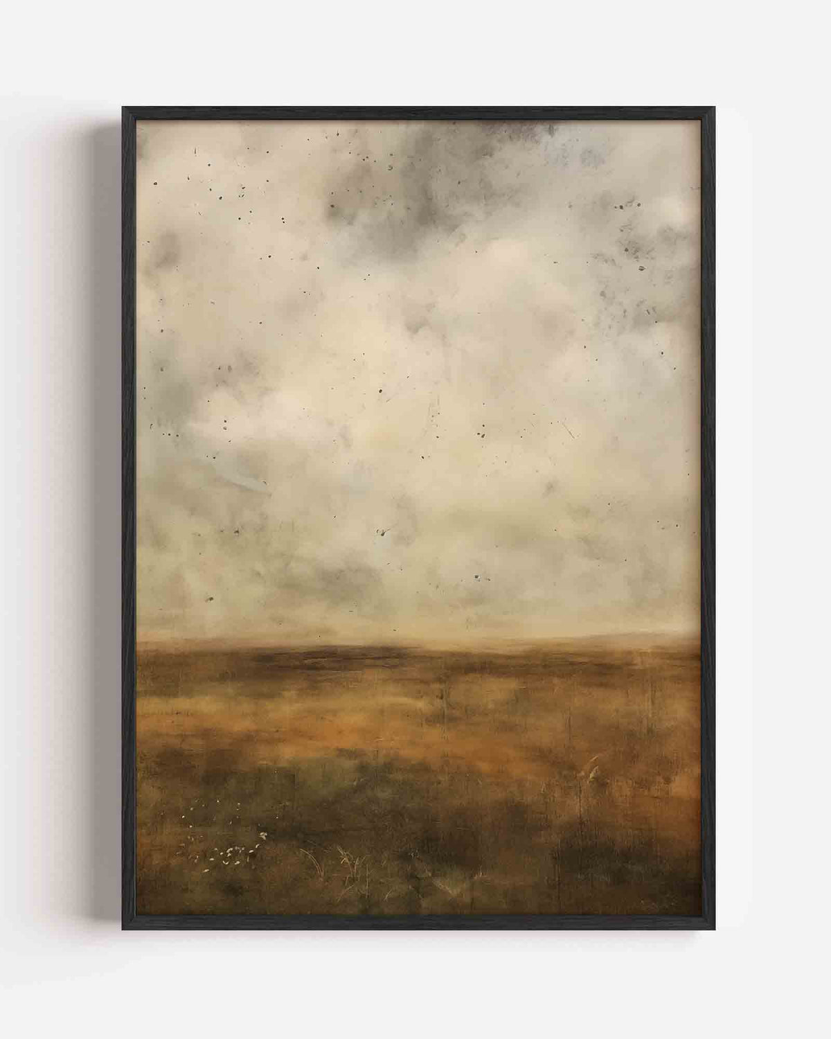 Landschap met wolken – natuur portret poster als wanddecoratie