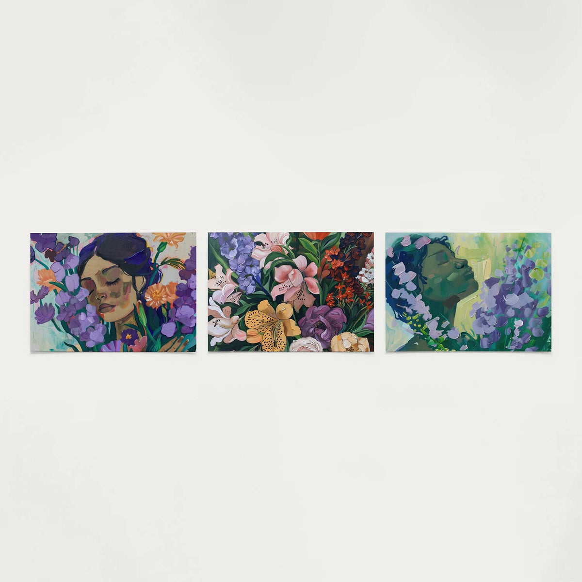 Bloemen en dromen Posterset
