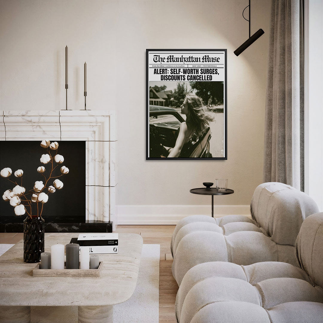 Dynamische vrijheid – staand wanddecoratie kunstwerk