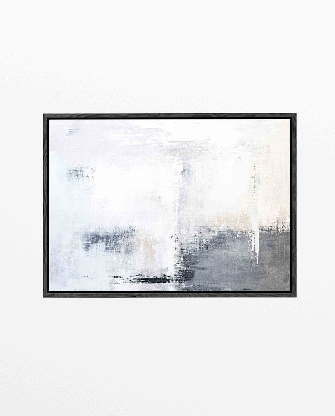Rustige nevel – liggend abstract kunstwerk