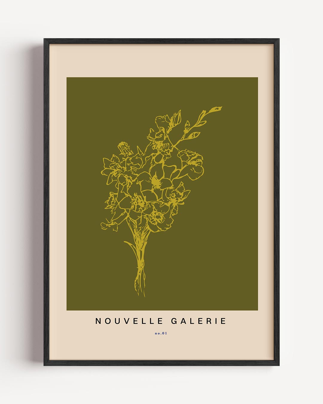 Stoere Bloemenpracht – bloemen portret poster als wanddecoratie