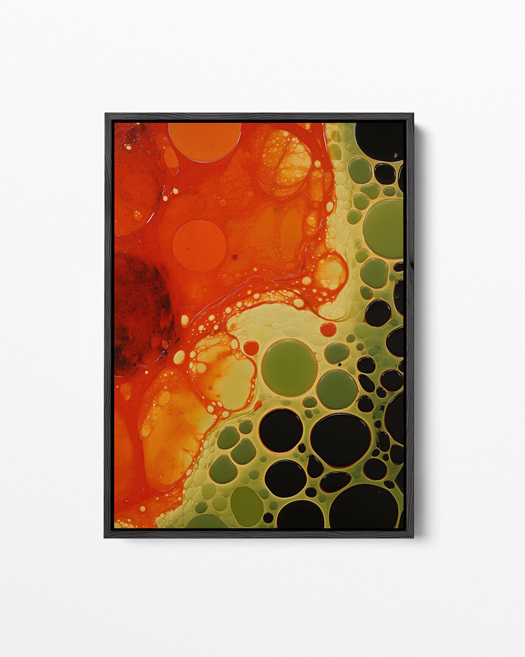 Kleurrijke cirkelpatronen – Kleurrijke – staand wanddecoratie kunstwerk