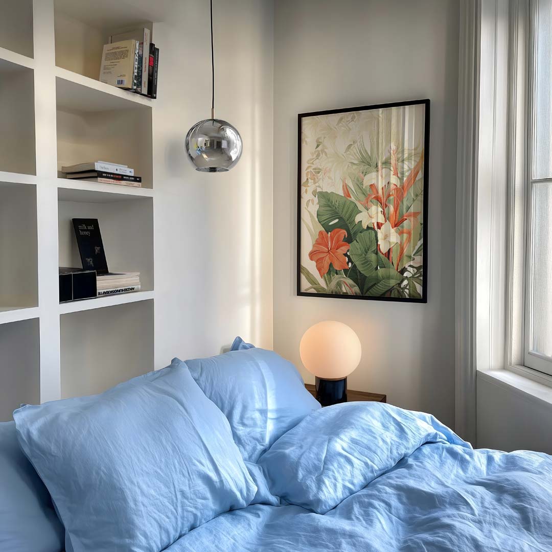 Tropische Bloemenpracht – staande muurposter met bloemen