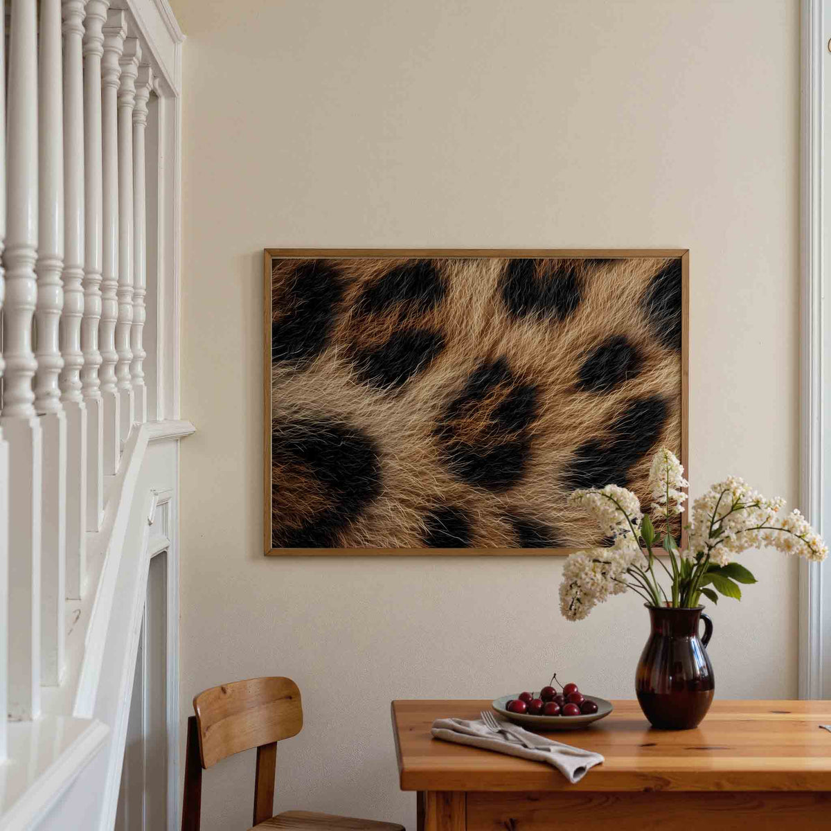 Luipaardprint – tropische poster in liggend formaat