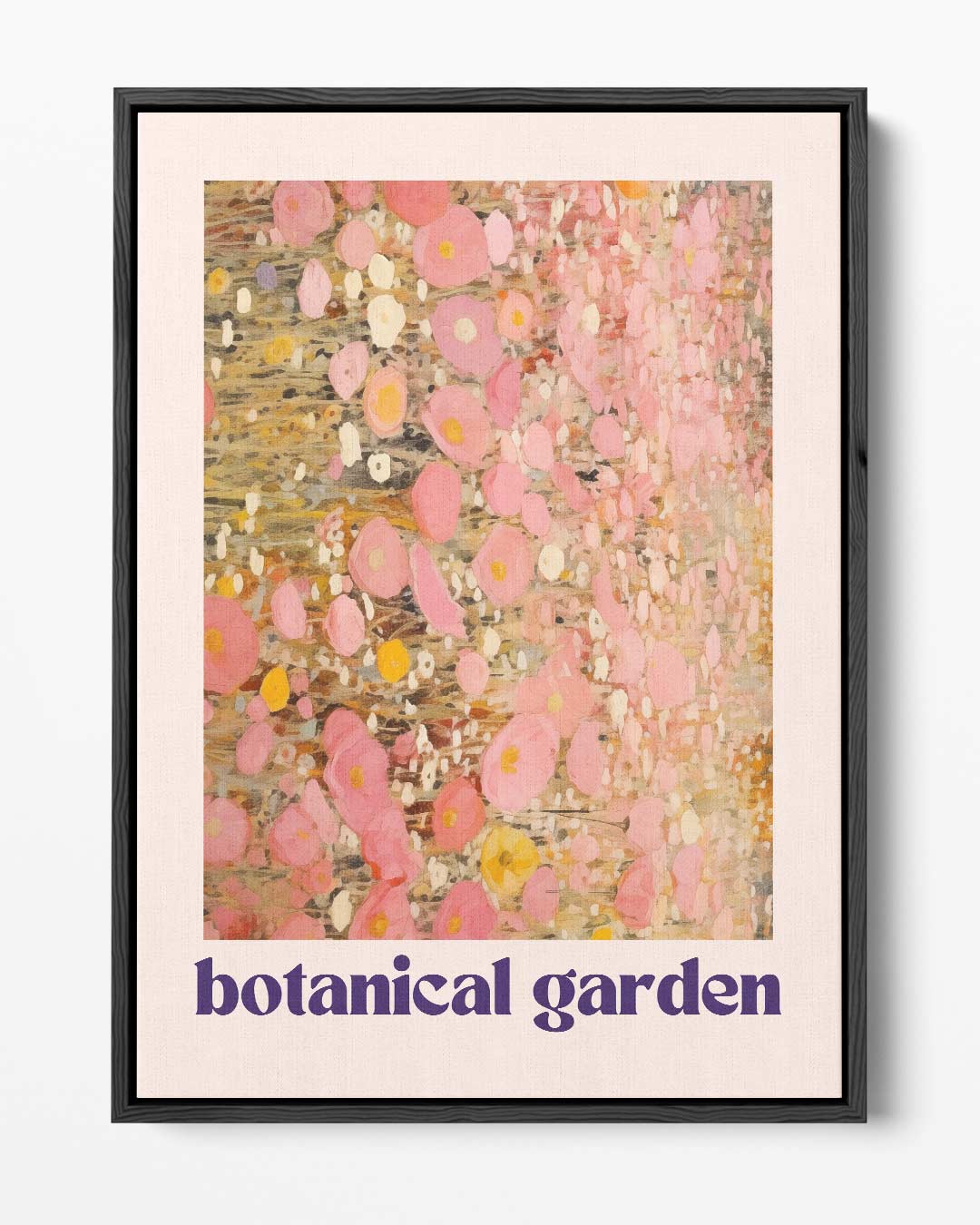 Botanische Tuin – portret kunstwerk als wanddecoratie