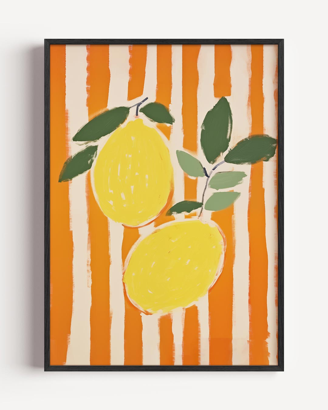 Zonnige Citrus – keuken portret poster als wanddecoratie