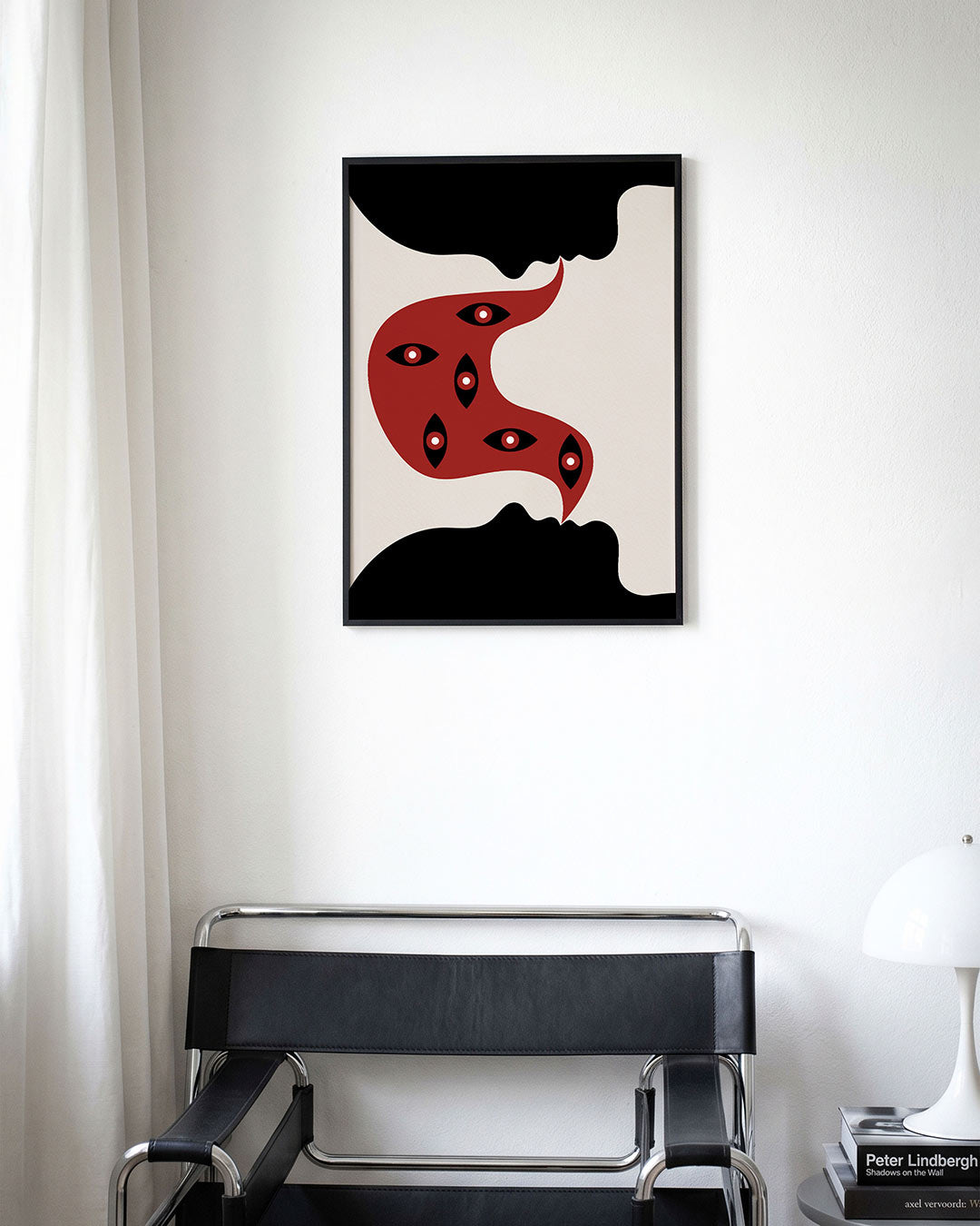 Vormen en vlakken – moderne Bauhaus wandkunst als poster