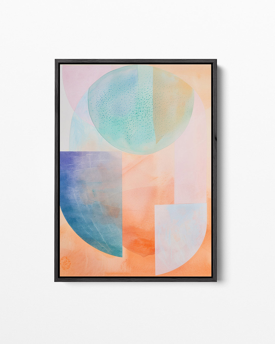 Organische vormen compositie – staand wanddecoratie kunstwerk