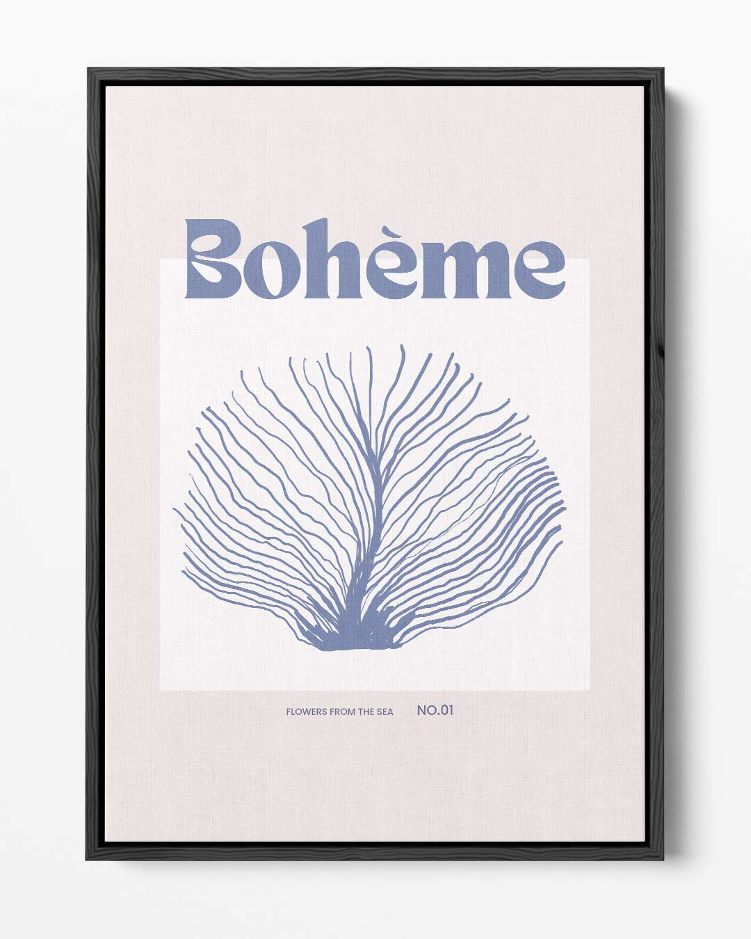 Bohème Flowers from the Sea No.01 – portret kunstwerk als wanddecoratie