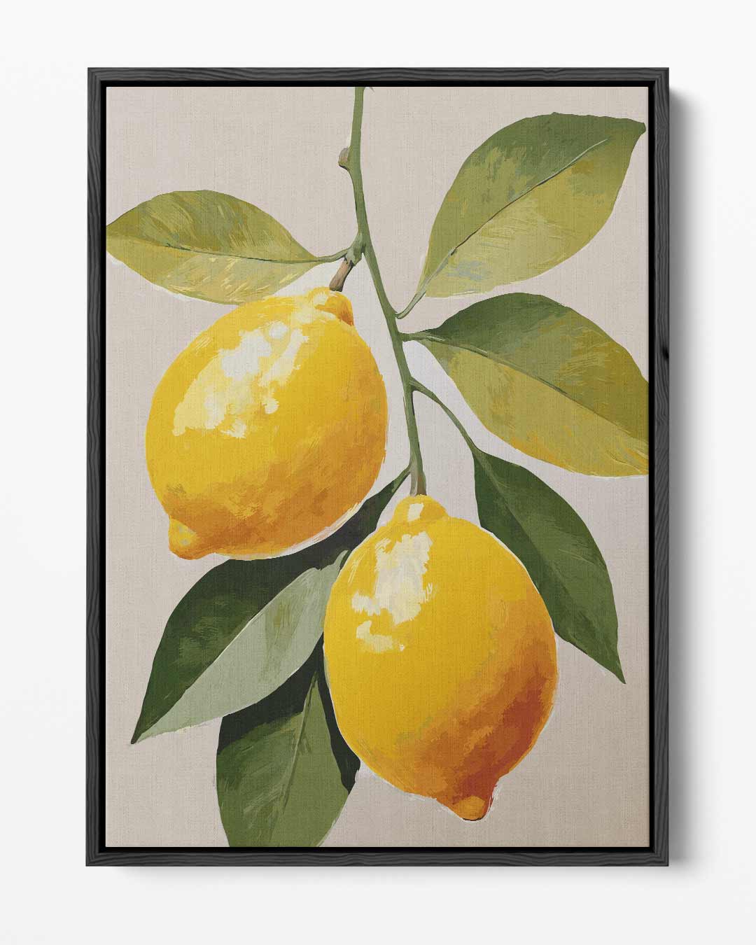 Citroen Droom – portret kunstwerk als wanddecoratie
