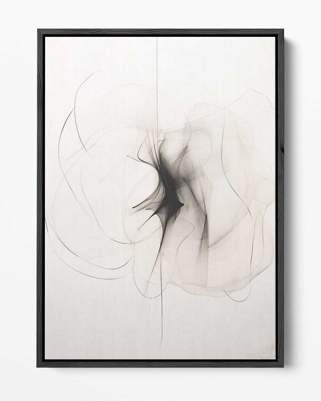 Dans van Zwarte Mist – portret kunstwerk als wanddecoratie