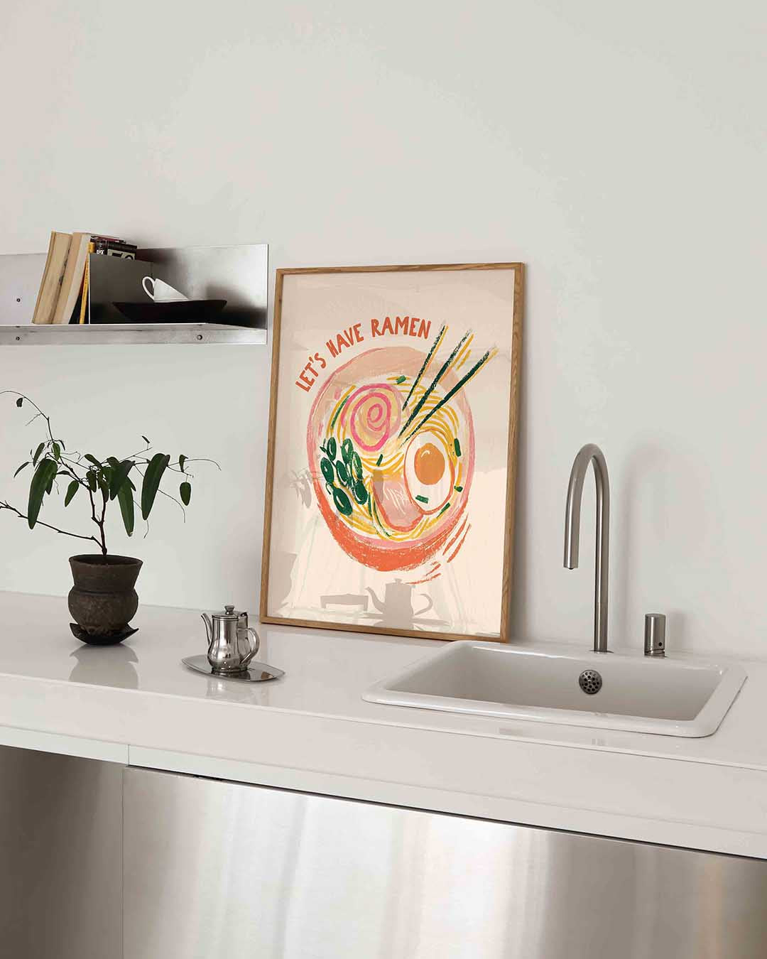 Ramen kom – keukenposter in staand formaat