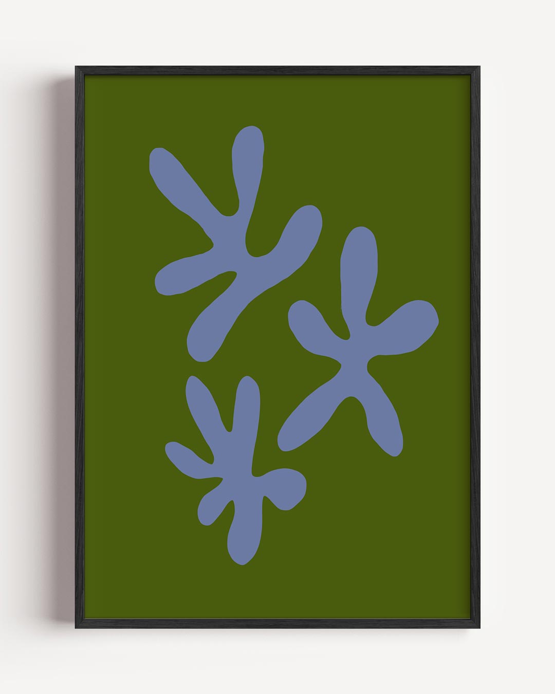 Botanische Kunstprint – kleurrijke abstracte portret poster als wanddecoratie