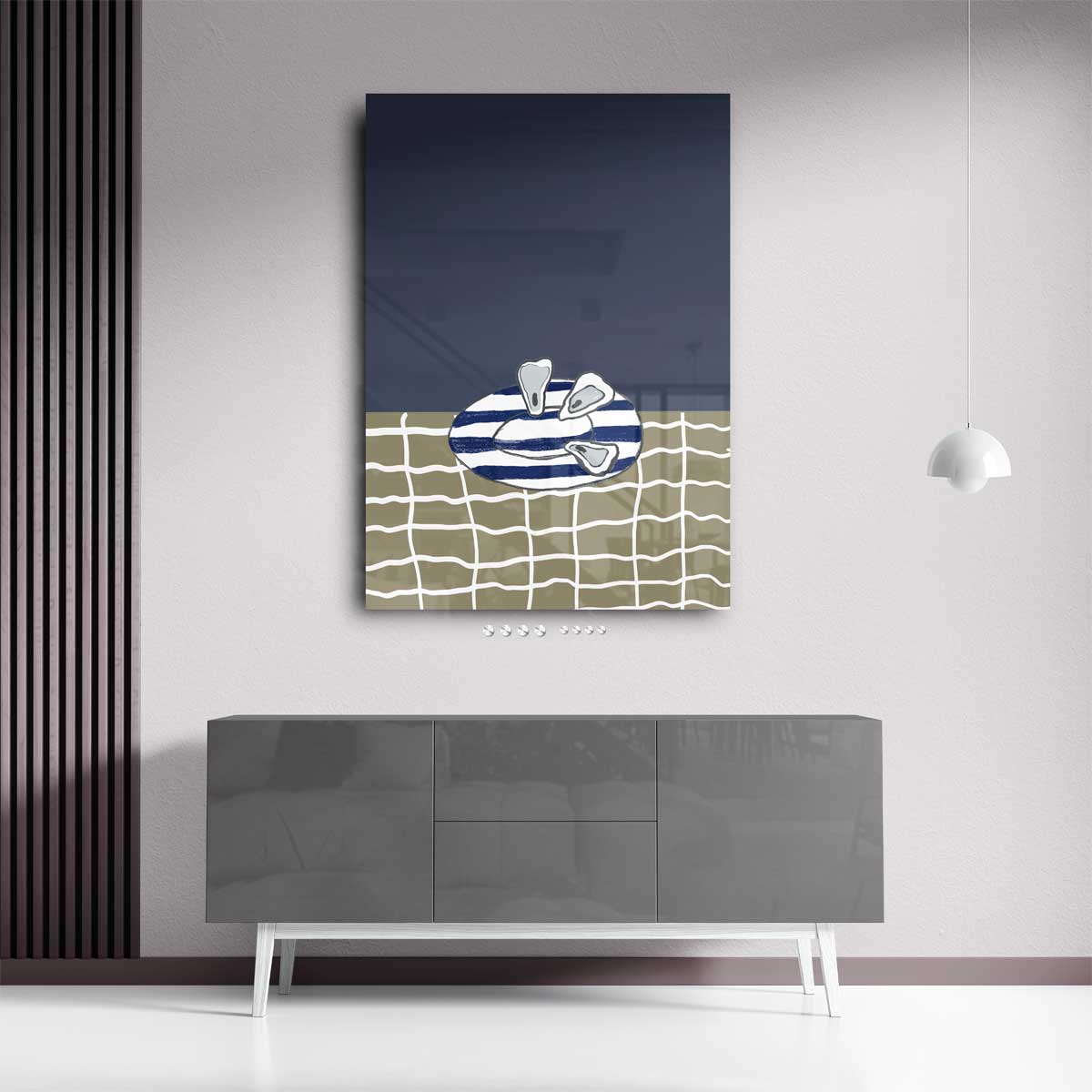 Oester Serenade – staand kunstwerk voor modern interieur