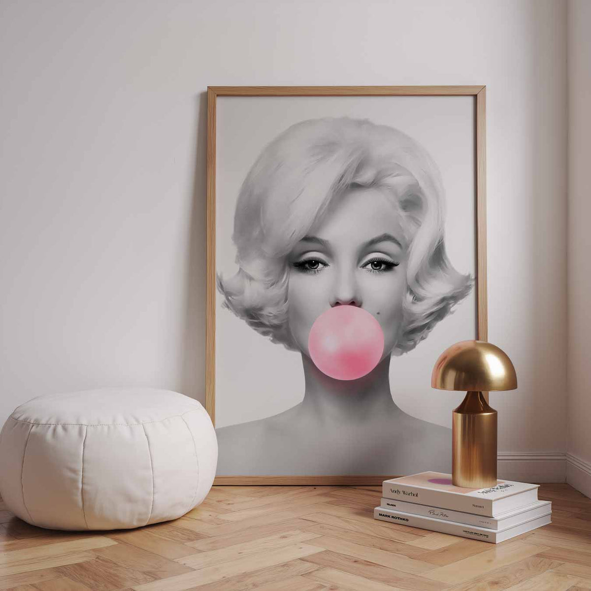 Iconische Bubblegum – urban poster in staand formaat