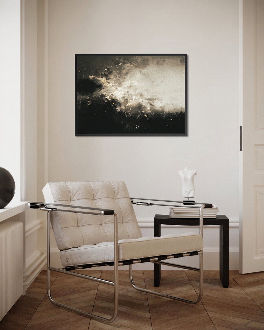 Dynamische vegen – kunstwerk op canvas, dibond of plexiglas
