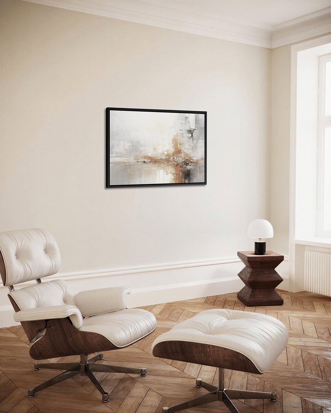 Rustige kleurenexplosie – alternatieve weergave van het kunstwerk