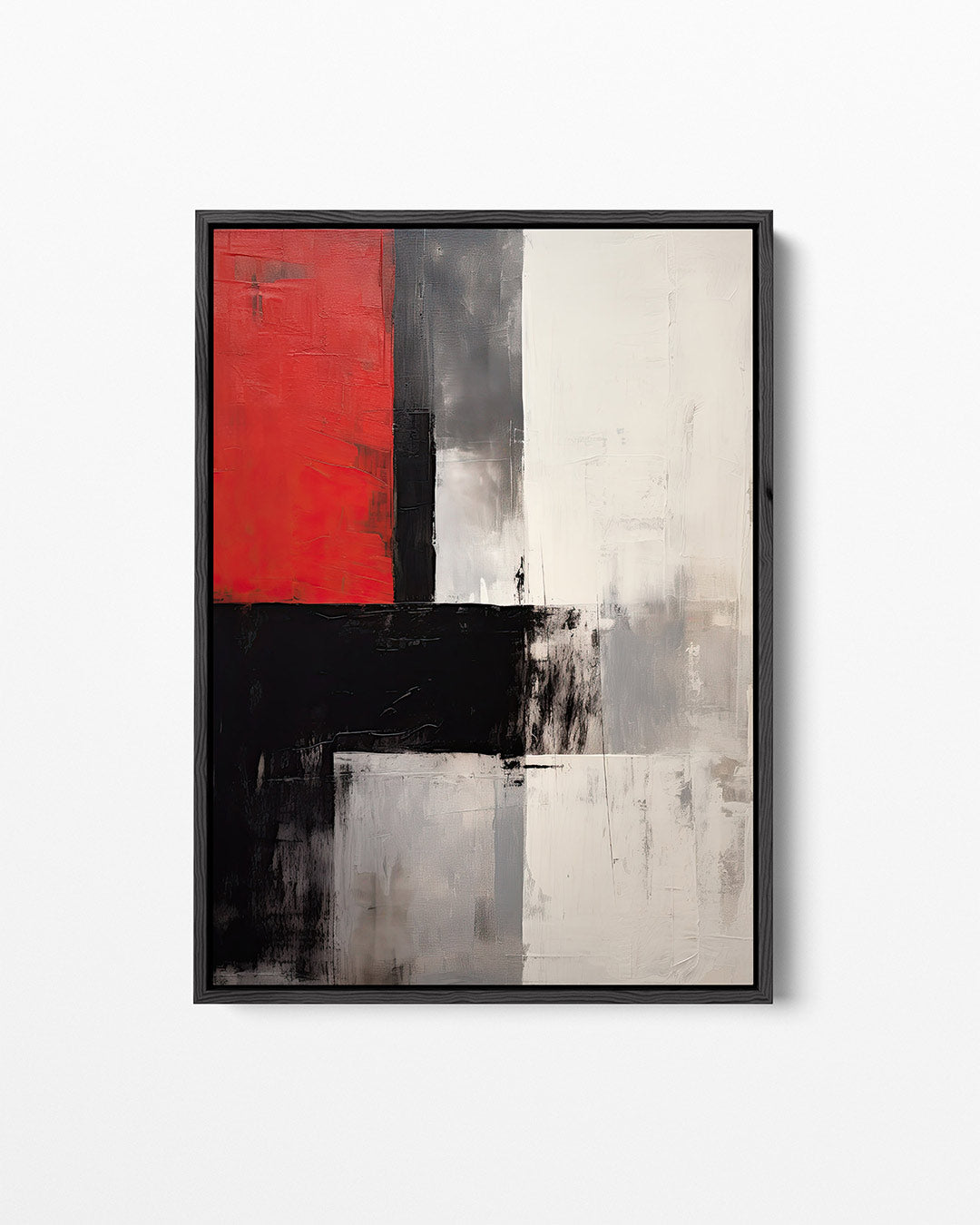 Geometrische kleurencompositie – staand wanddecoratie kunstwerk
