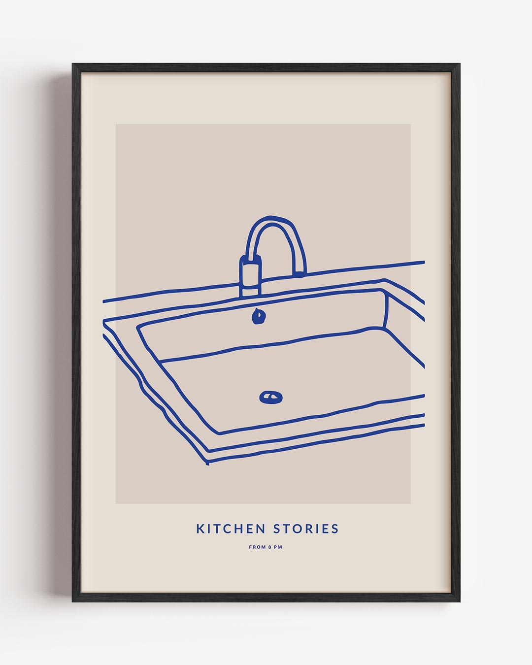 Kitchen Stories Posterpracht – keuken portret poster als wanddecoratie