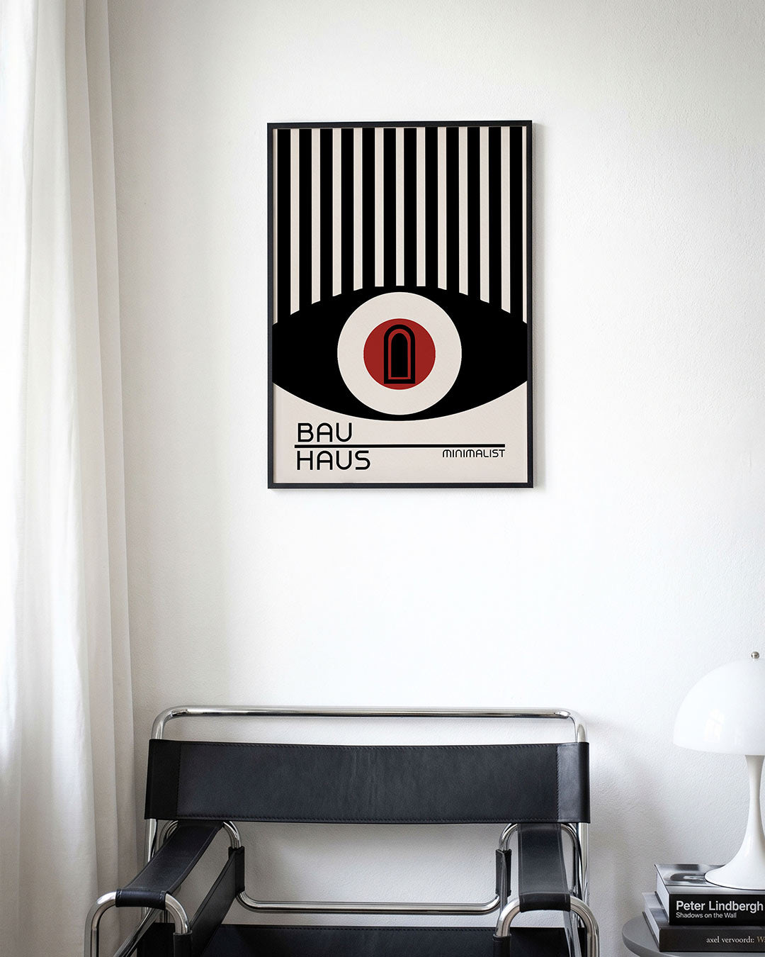 Abstracte – moderne Bauhaus wandkunst als poster