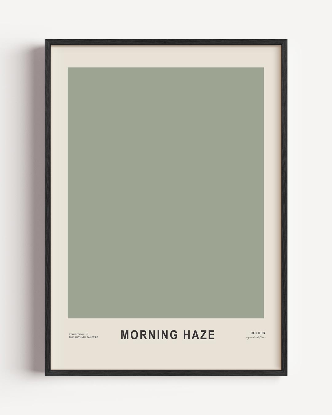 Morning Haze – bloemen portret poster als wanddecoratie