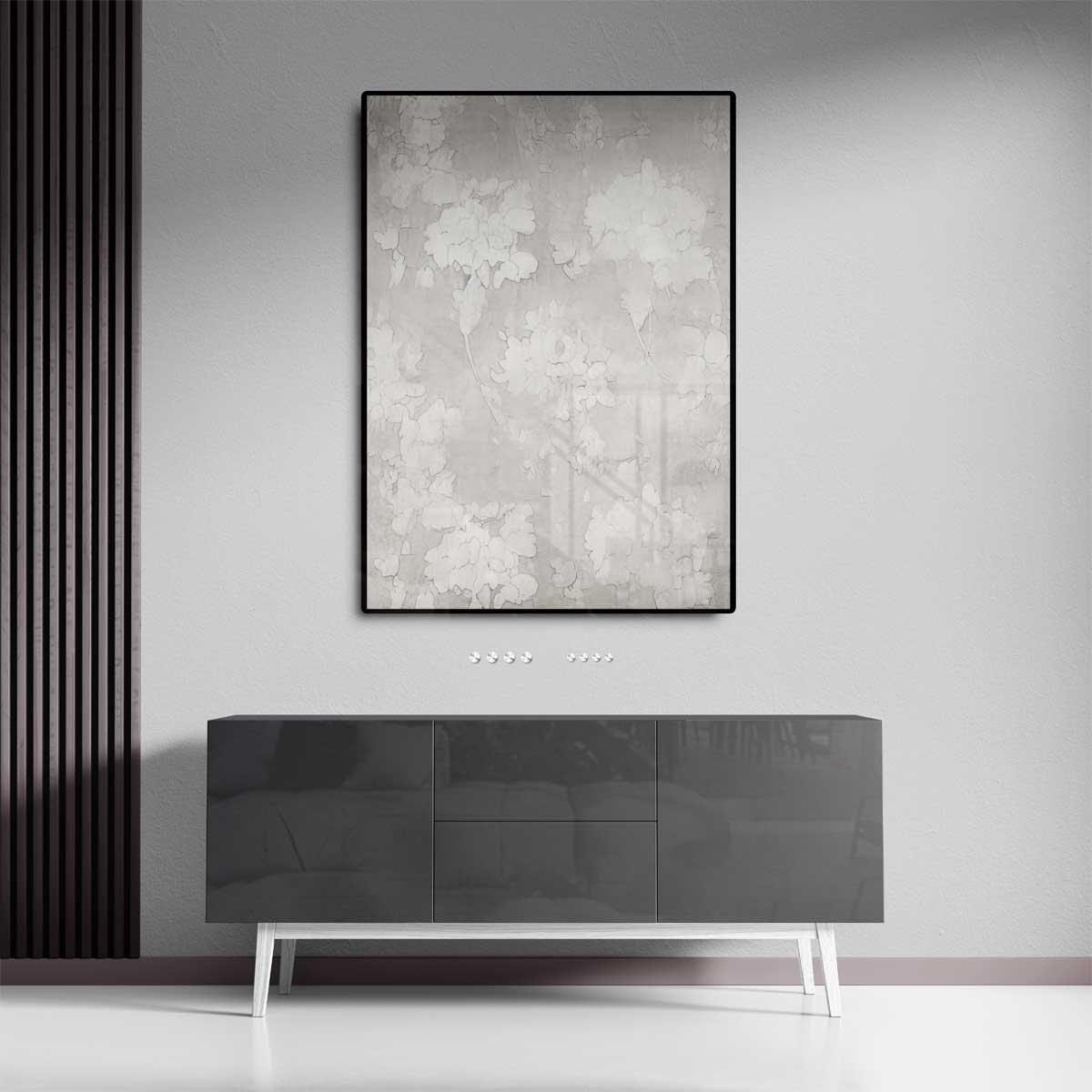 Sereen Bloemenveld – canvas kunstwerk als wanddecoratie